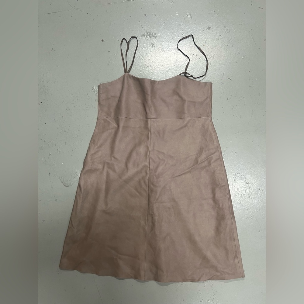 Veda Mauve Slip Mini Dress with Spaghetti Straps